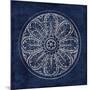 Rosette VIII Indigo-Wild Apple Portfolio-Mounted Art Print