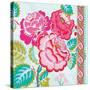 Rosey Florals-Violet Leclaire-Stretched Canvas