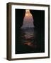 Rosh Hanrikra Grotto at Sunset, Israel-Jerry Ginsberg-Framed Photographic Print