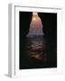 Rosh Hanrikra Grotto at Sunset, Israel-Jerry Ginsberg-Framed Photographic Print