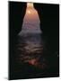 Rosh Hanrikra Grotto at Sunset, Israel-Jerry Ginsberg-Mounted Photographic Print