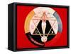 Rosicrucian Symbol of the Hermetic Order of the Golden Dawn-null-Framed Stretched Canvas