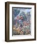 Rosie in the Poppygarden II-Paula Nightingale-Framed Art Print