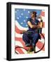 "Rosie the Riveter", May 29,1943-Norman Rockwell-Framed Premium Giclee Print