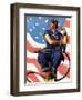 "Rosie the Riveter", May 29,1943-Norman Rockwell-Framed Giclee Print