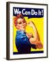 Rosie the Riveter Vintage War Poster from World War Two-Stocktrek Images-Framed Premium Photographic Print