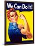 Rosie the Riveter Vintage War Poster from World War Two-Stocktrek Images-Framed Photographic Print