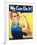 Rosie the Riveter-J Howard Miller-Framed Art Print