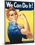 Rosie the Riveter-J Howard Miller-Mounted Art Print