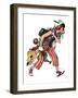 "Rosie to the Rescue", September 4,1943-Norman Rockwell-Framed Giclee Print