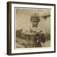 Rosie-Lewis Wickes Hine-Framed Photographic Print