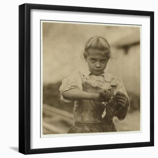 Rosie-Lewis Wickes Hine-Framed Photographic Print