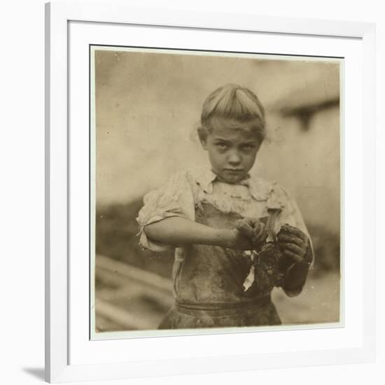 Rosie-Lewis Wickes Hine-Framed Photographic Print