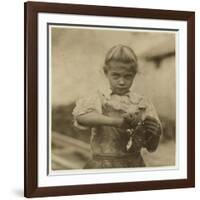 Rosie-Lewis Wickes Hine-Framed Photographic Print