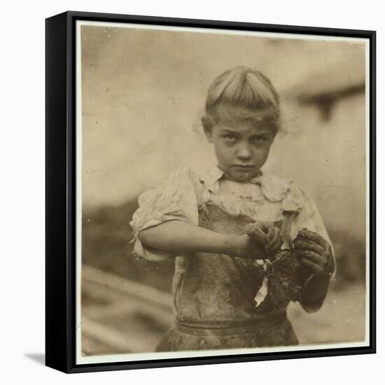 Rosie-Lewis Wickes Hine-Framed Stretched Canvas