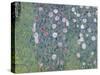 Rosiers sous les arbres-Gustav Klimt-Stretched Canvas