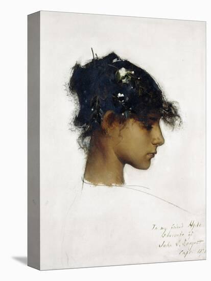 Rosina Ferrara - the Capri Girl, 1878-John Singer Sargent-Stretched Canvas