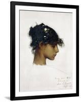 Rosina Ferrara - the Capri Girl, 1878-John Singer Sargent-Framed Giclee Print