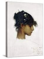 Rosina Ferrara - the Capri Girl, 1878-John Singer Sargent-Stretched Canvas