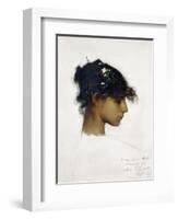 Rosina Ferrara - the Capri Girl, 1878-John Singer Sargent-Framed Giclee Print