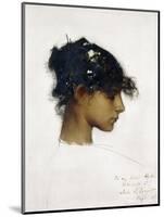 Rosina Ferrara - the Capri Girl, 1878-John Singer Sargent-Mounted Giclee Print