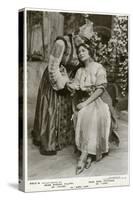 Rosina Filippi and Sari Petrass, Actresses, C1912-null-Stretched Canvas