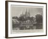 Roskilde Cathedral, the Last Resting-Place of the Queen of Denmark-null-Framed Giclee Print