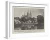 Roskilde Cathedral, the Last Resting-Place of the Queen of Denmark-null-Framed Giclee Print