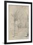 'Roslin Chapel', 1838-John Ruskin-Framed Giclee Print