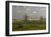 Rosny (Yvelines), Village au printemps-Jean-Baptiste-Camille Corot-Framed Giclee Print