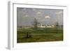 Rosny (Yvelines), Village au printemps-Jean-Baptiste-Camille Corot-Framed Giclee Print