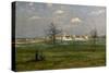 Rosny (Yvelines), Village au printemps-Jean-Baptiste-Camille Corot-Stretched Canvas