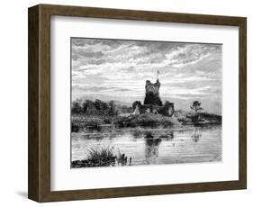 Ross Castle, County Kerry, Ireland, 19th Century-Weber-Framed Giclee Print