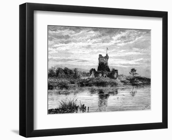 Ross Castle, County Kerry, Ireland, 19th Century-Weber-Framed Giclee Print