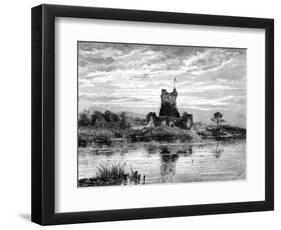 Ross Castle, County Kerry, Ireland, 19th Century-Weber-Framed Giclee Print