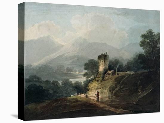 Ross Castle, Killarney, County Kerry-James Bayes-Stretched Canvas