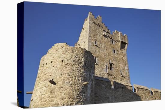 Ross Castle, on the shore of Lough Leane, Killarney National Park, Killarney, County Kerry, Munster-Nigel Hicks-Stretched Canvas