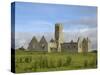 Ross Errilly Franciscan Friary, Near Headford, County Galway, Connacht, Republic of Ireland-Gary Cook-Stretched Canvas