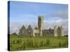 Ross Errilly Franciscan Friary, Near Headford, County Galway, Connacht, Republic of Ireland-Gary Cook-Stretched Canvas