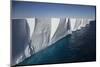 Ross Ice Shelf, the largest ice shelf of Antarctica, Ross Island, Ross Sea, Antarctica-Michel Roggo-Mounted Photographic Print