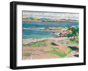 Ross of Mull from Traigh Mhor, Iona-Francis Campbell Boileau Cadell-Framed Giclee Print