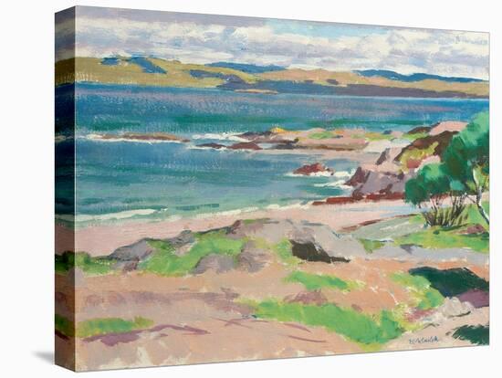 Ross of Mull from Traigh Mhor, Iona-Francis Campbell Boileau Cadell-Stretched Canvas