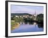 Ross-On-Wye from the River, Herefordshire, England, United Kingdom-David Hunter-Framed Photographic Print
