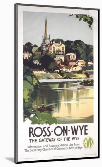 Ross-On Wye-null-Mounted Art Print