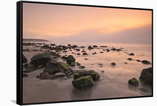 Ross Strand, Killala Bay, County Mayo, Connacht, Republic of Ireland, Europe-Carsten Krieger-Framed Stretched Canvas