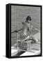 Rossana Podestà on a Rowing Boat-null-Framed Stretched Canvas