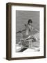 Rossana Podestà on a Rowing Boat-null-Framed Photographic Print