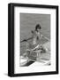 Rossana Podestà on a Rowing Boat-null-Framed Photographic Print