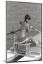 Rossana Podestà on a Rowing Boat-null-Mounted Photographic Print