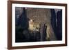 Rossanou Monastery, Meteora, Unesco World Heritage Site, Greece-Charles Bowman-Framed Photographic Print